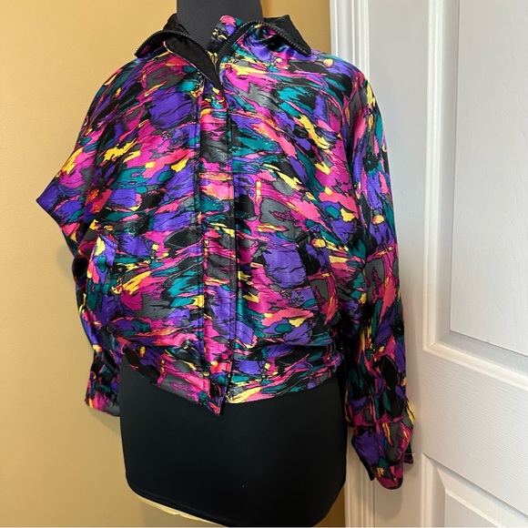 Women's Vintage reversible bomber jacket - Picture 5 of 12